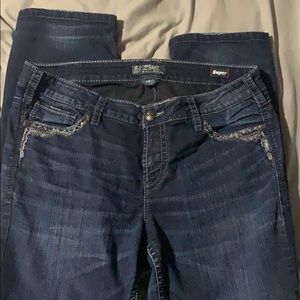 Women’s silver Jeans